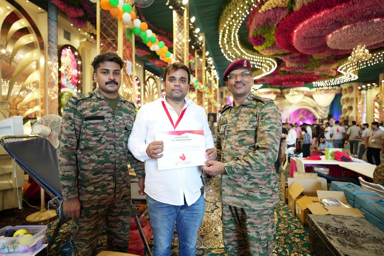 Appreciation from the Indian Army