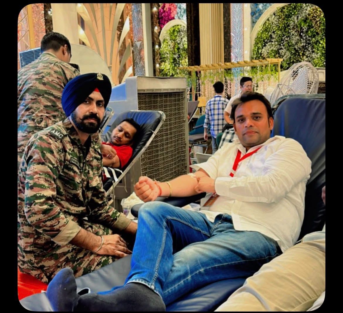 Blood donation camp