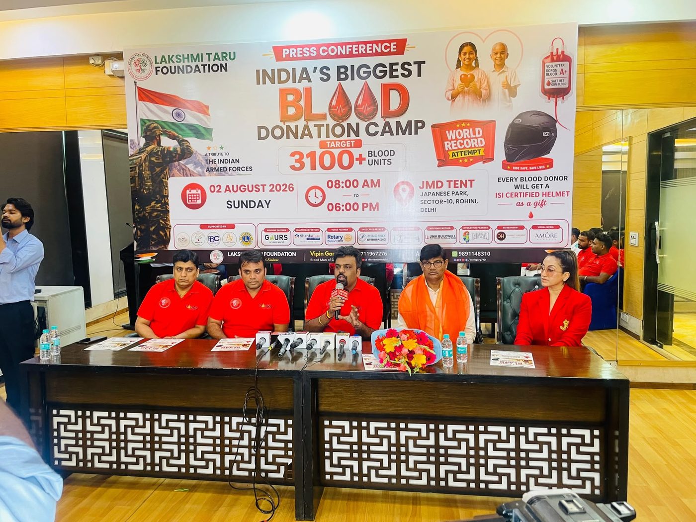 Blood donation camp