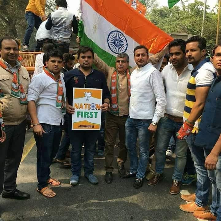 With the Party and PM Modi