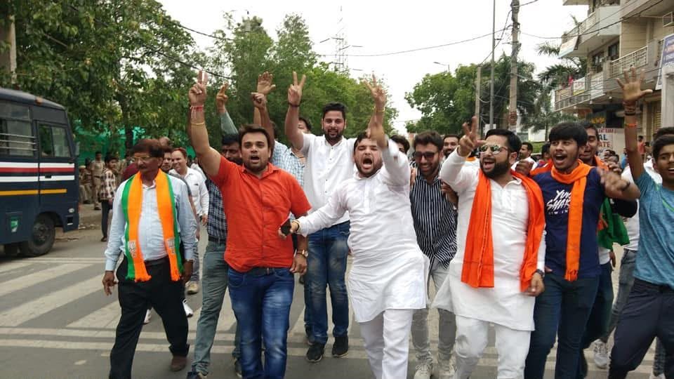 With the Party and PM Modi