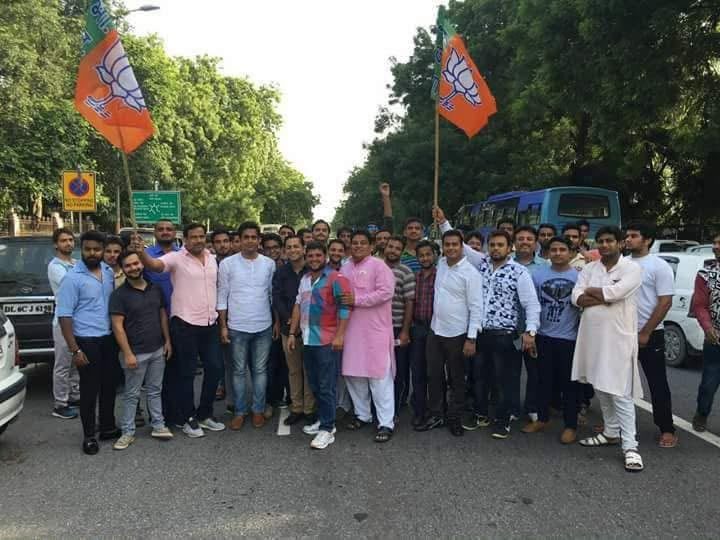 With the Party and PM Modi